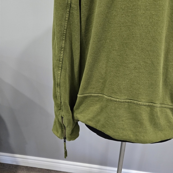 🐢 Free People- We The Free Rebel Rebel Knit Moto Jacket Top Oversized XL - Picture 12 of 17